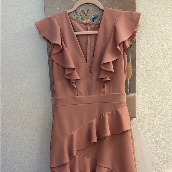 Symphony Blush Pink Dress - Picture 3 of 4